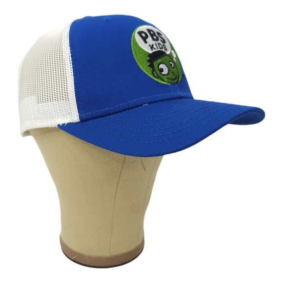PBS Kids Mesh Snapback Cap Embroidered Public TV Chino Trucker Baseball Hat NEW - Picture 3 of 13